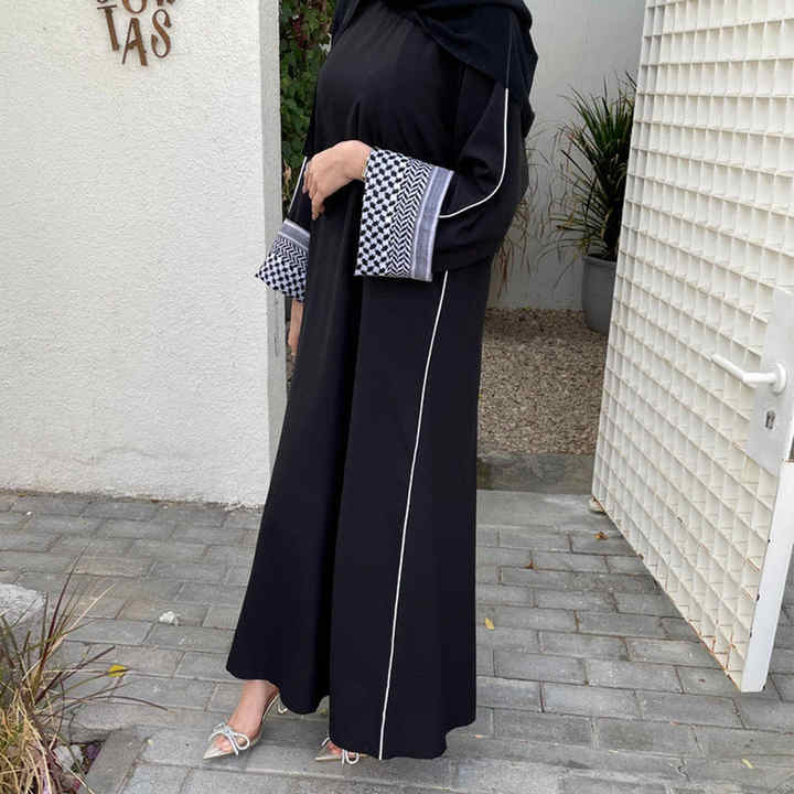 New Turkish colorful abaya