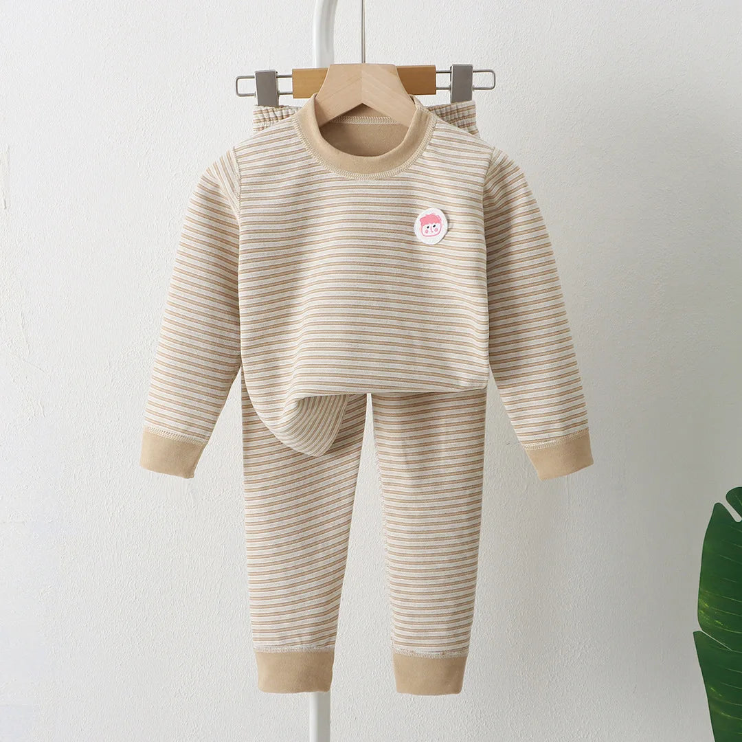 Comfortable long-sleeved home pajamas 
