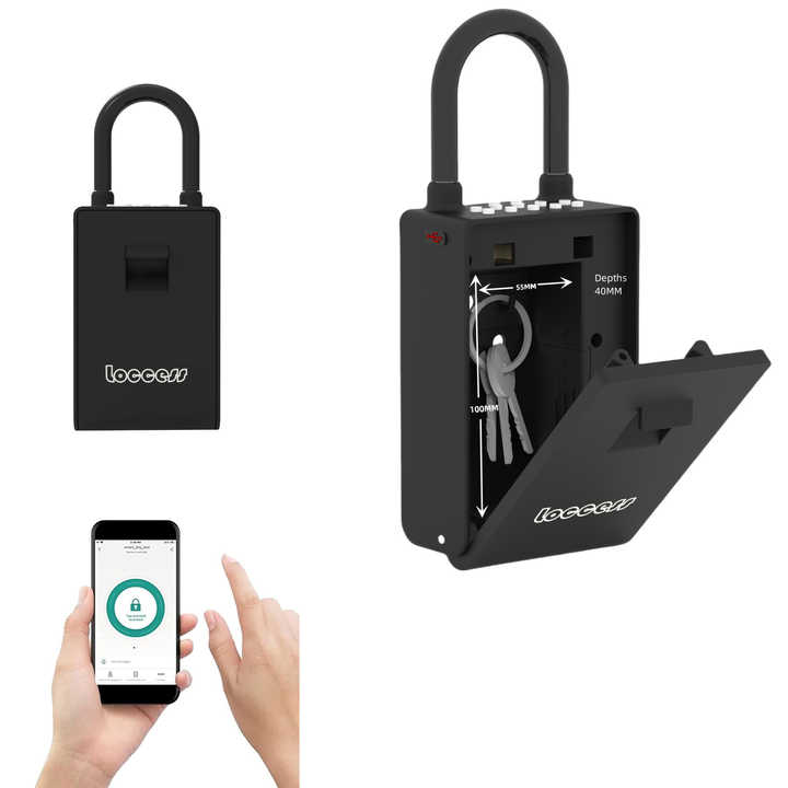 Smart key lock box 