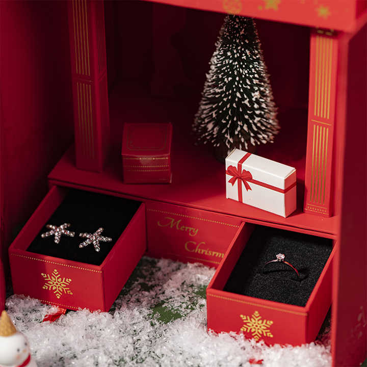 Christmas Jewelry Box Christmas Music Gift Box 