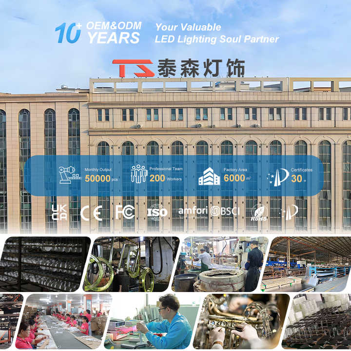 Luxury glass decorative lamp 