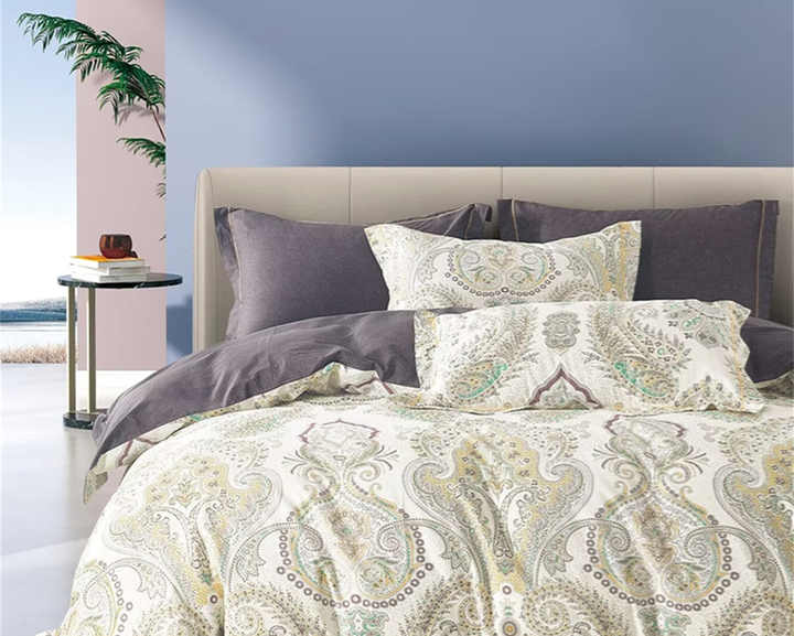 Summer Printed Cotton Bedspread Set 