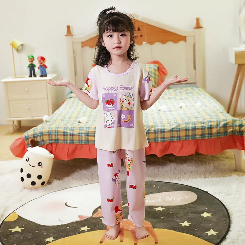طقم بيجامات للأطفال والبنات - Children Kids Girls Pyjamas