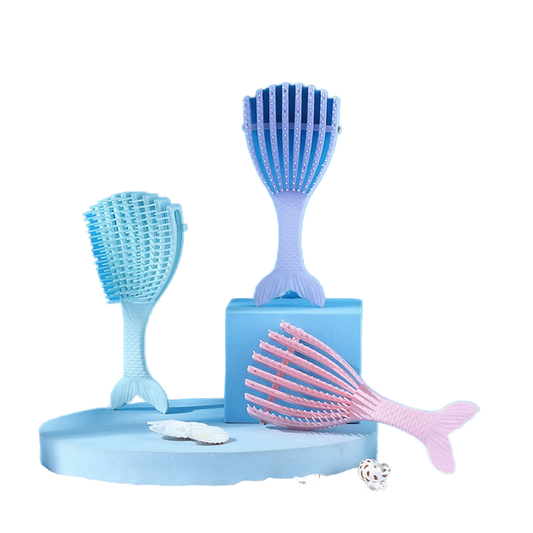 Fashion Scallop Massage Styling Comb 