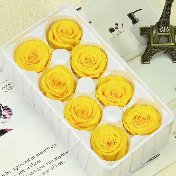 A Grade Eternal Real Natural Box of Rose Flowers 