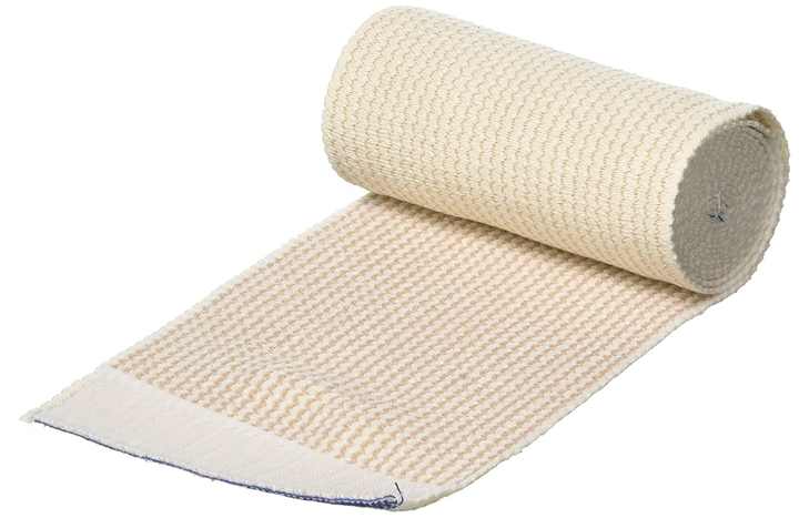 Highly elastic, breathable compression bandage, first aid 