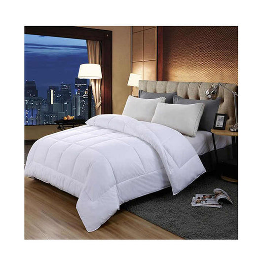 Guesthouses Brushed Cotton with Filling Duvet White Soft Cotton Bed Sheet Set 