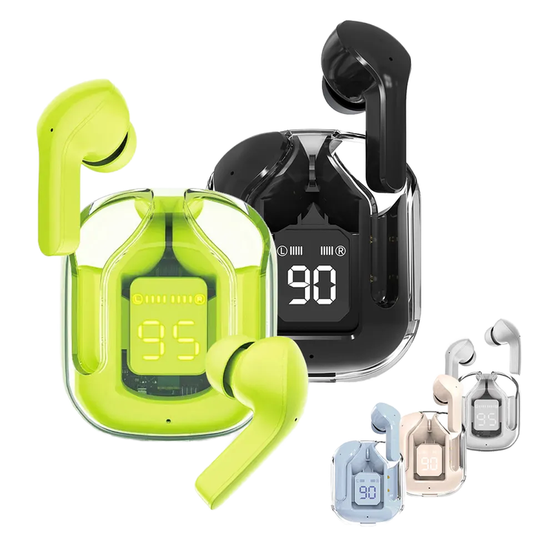 TWS Wireless Earphones with Digital Screen and Sound. 