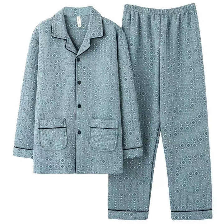 Dropshipping Men's Cotton Pajama Set 