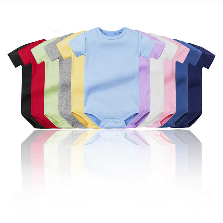 Wholesale 100% Cotton Short Sleeve Children's Clothing 