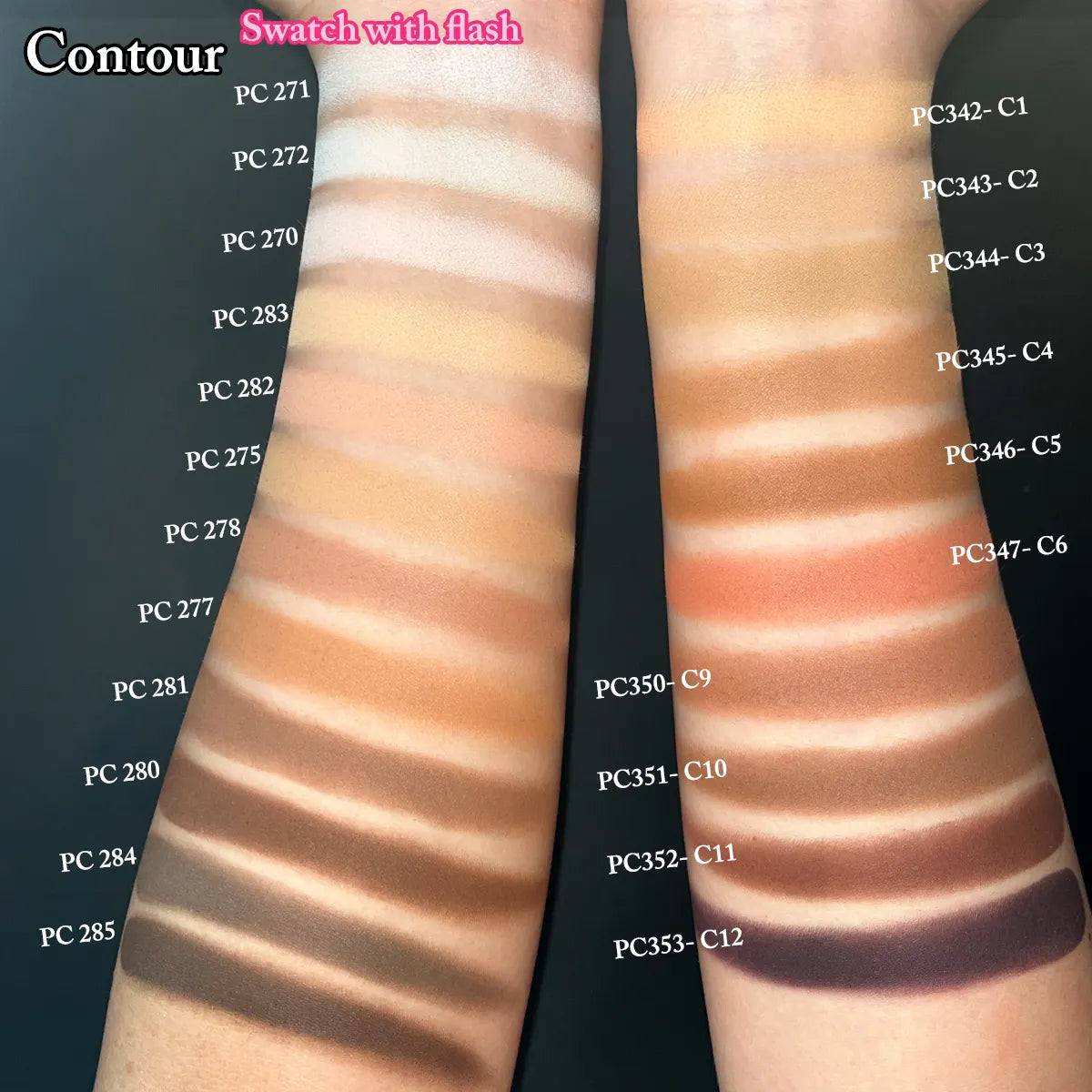 Blush and face contour 