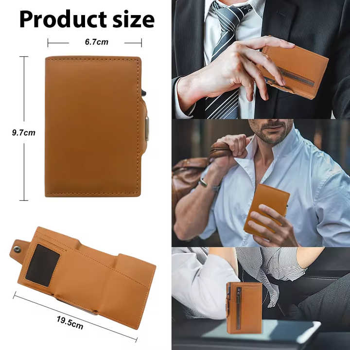 Men's PU Leather Wallet 