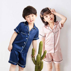 Solid Sleepwear Set Kids 