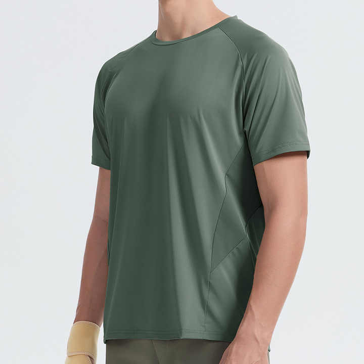 Men's Summer Custom Short Sleeve Workout T-Shirt 