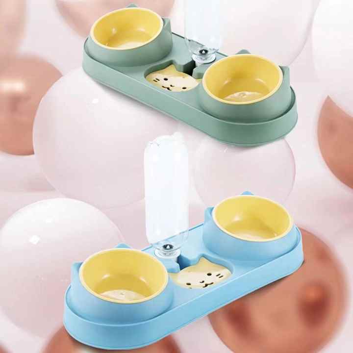 Pet Cat Food Dog Bowl Feeder. - Bowls &amp; Feeders 