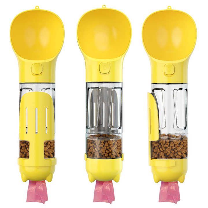 Pet Dog Water Bottle Feeder Bowl 