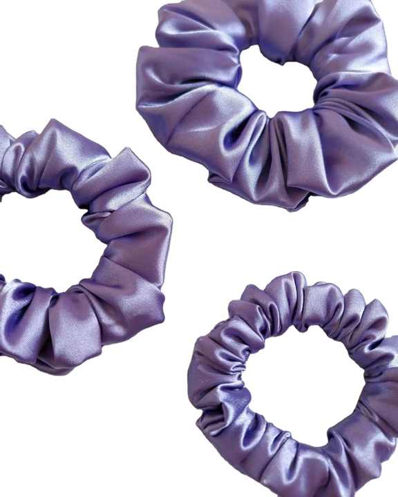 Custom Silky Satin Silk Scrunchies for Hair 