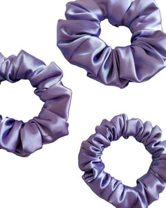 Custom Silky Satin Silk Scrunchies for Hair 