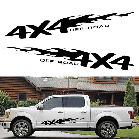 2pcs FX4 Off Road Car Sticker Decal for Ford Ranger 