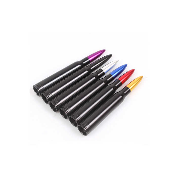 Universal Aluminum Alloy Short Bullet Roof Antenna 