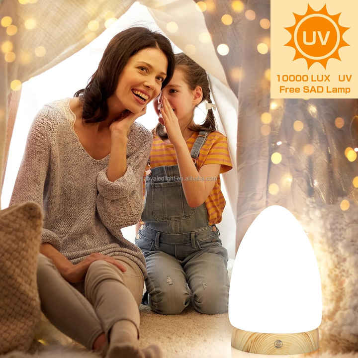 Lux light therapy lamp