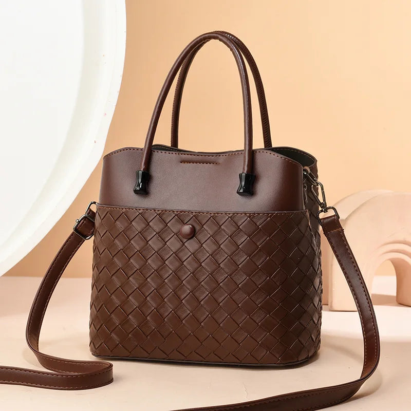 Designer Leather Large Women's Handbag