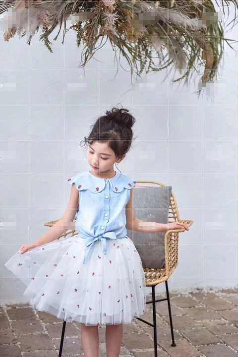 Hotsale Girls' Dress Sets Flower 