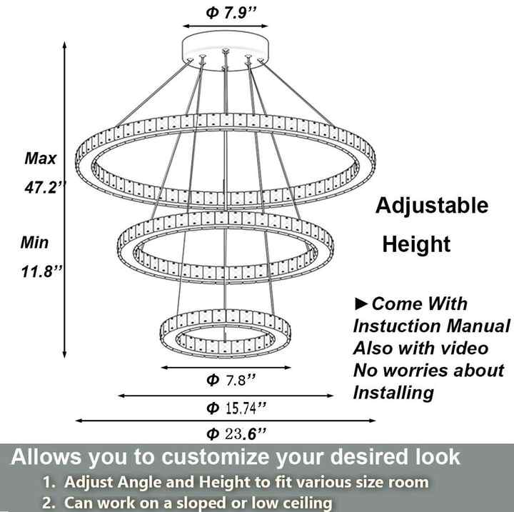 Dining room ceiling lights with chandelier 