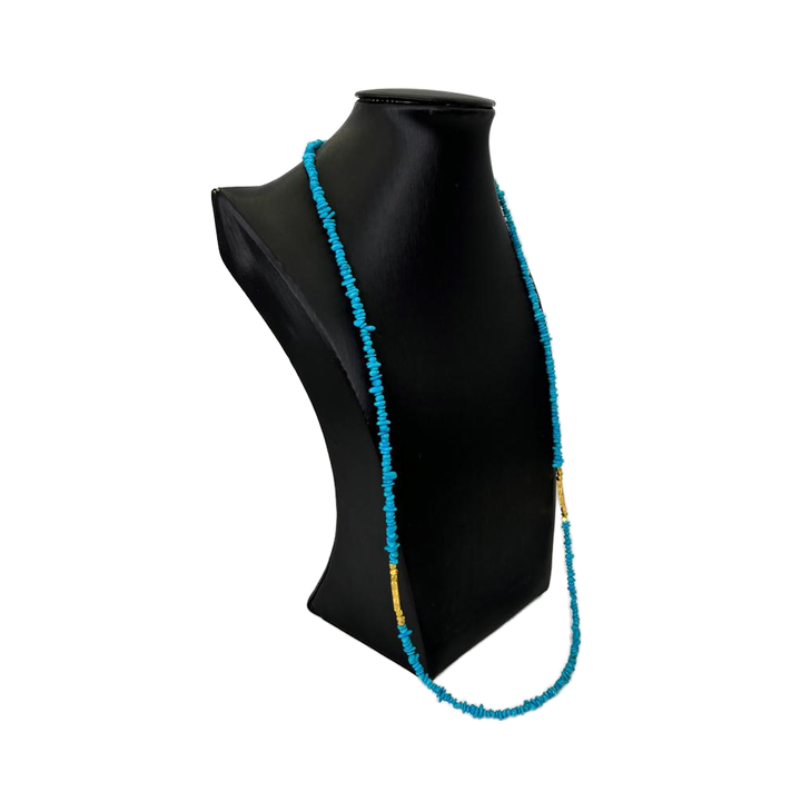 long turquoise necklace 