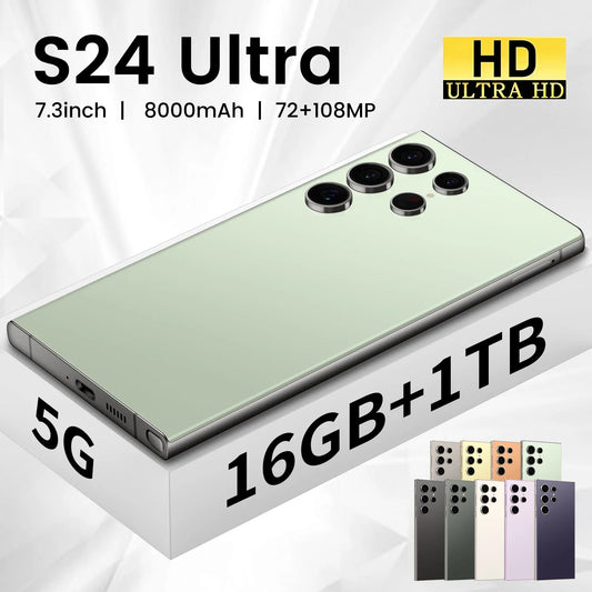 Smartphone 16GB+1TB Android 13 - Android 13 Mobile Phones, 5G Unlocked Mobile Phones
