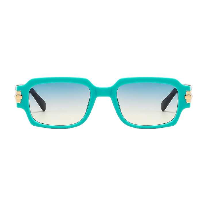 Classic Small Square Honey Color Sunglasses 