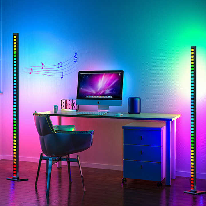 Smart floor rhythm light