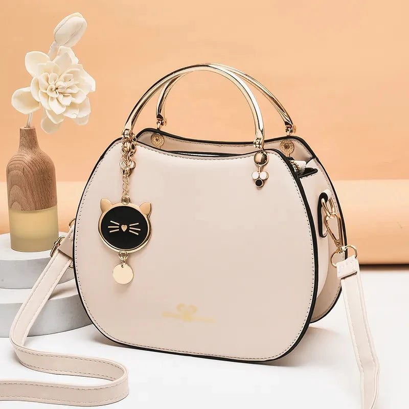 New Cat Shape Handbags Fashion Single Shoulder Bag for Women 