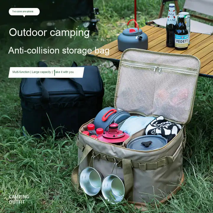 Multifunctional Large Capacity Foldable Waterproof Outdoor Camping Tool Bag 