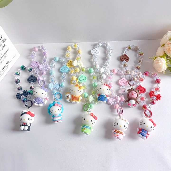 Children's Accessories Cat and Dog Keychain Accessories 