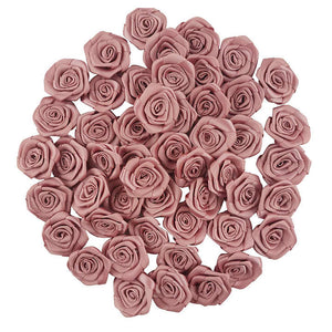 Mini High Quality Satin-Small Rose 