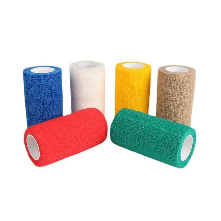 ضمادة ساق حصان مطبوعة عالية اللصق ذاتي . Self Adhesive Printed Horse Leg Bandage -m Long