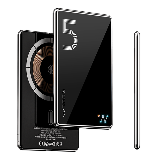 بنك طاقة لاسلكي مغناطيسي . Magnetic Wireless Power Bank