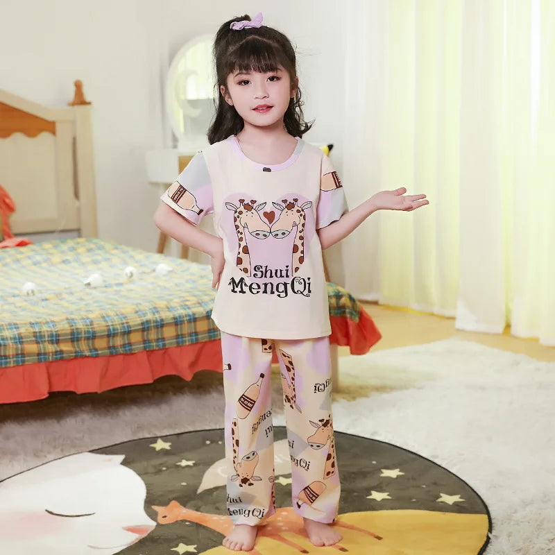 طقم بيجامات للأطفال والبنات - Children Kids Girls Pyjamas