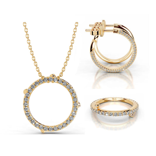 wedding jewelry set