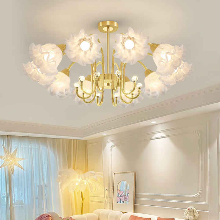 rustic living room chandelier 