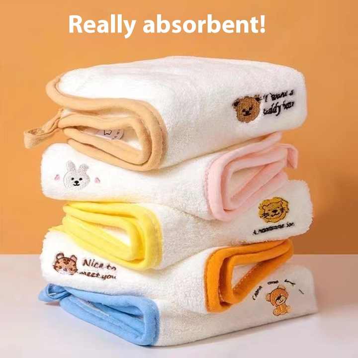 منشفة صغيرة ناعمة للغاية مربعة للأطفال حديثي الولادة