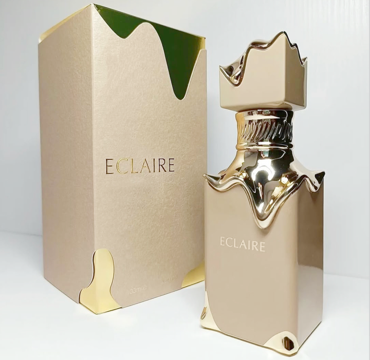Eclair's best-selling fragrance for Arabic women. A sweet and classic fragrance spray with lemon and pink fruit notes. 
