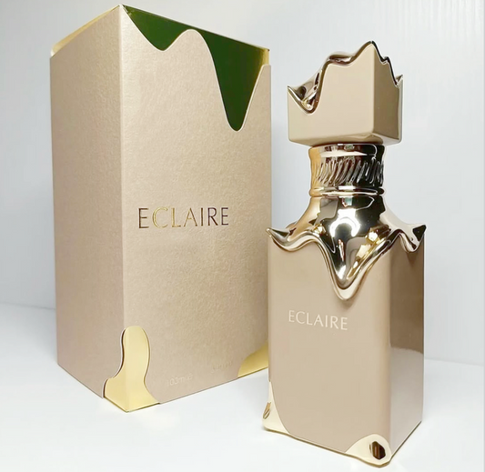 Eclair's best-selling fragrance for Arabic women. A sweet and classic fragrance spray with lemon and pink fruit notes. 