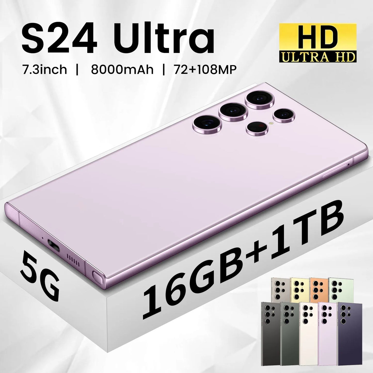 Smartphone 16gb+1tb Android 13 -  هواتف محمولة بنظام Android 13، هواتف محمولة غير مقفلة بتقنية 5G