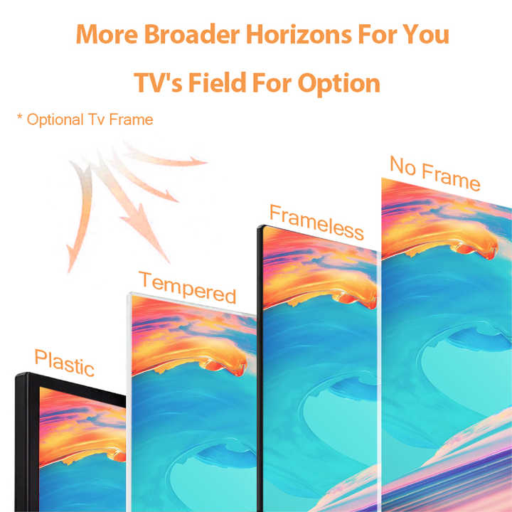 Smart TV custom sizes 