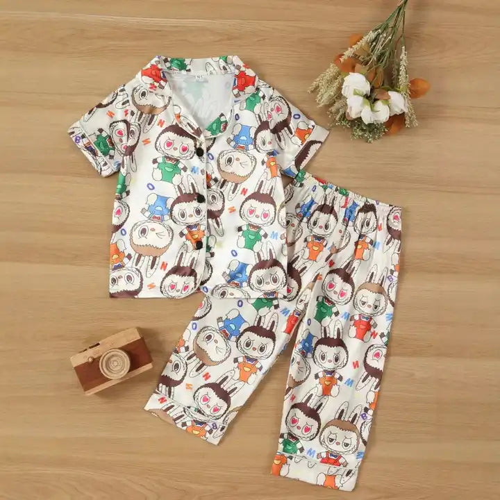 Long-sleeved children's pajamas