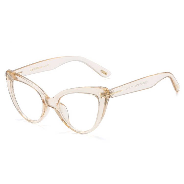 نظارات نسائية بصرية بإطار على شكل القطة, نظارات طبية للنساء ذات تصميم أنيق موديل 97398 Women's Cat Eye Optical Glasses, Fashion Design Women's Prescription Glasses Model 97398