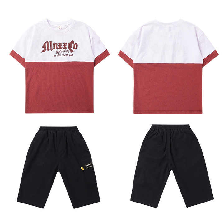 Boys' shorts, two-piece summer outfit