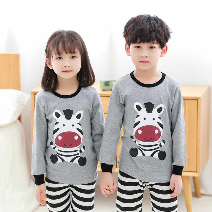 New Children's Pajamas Set of Fall and 